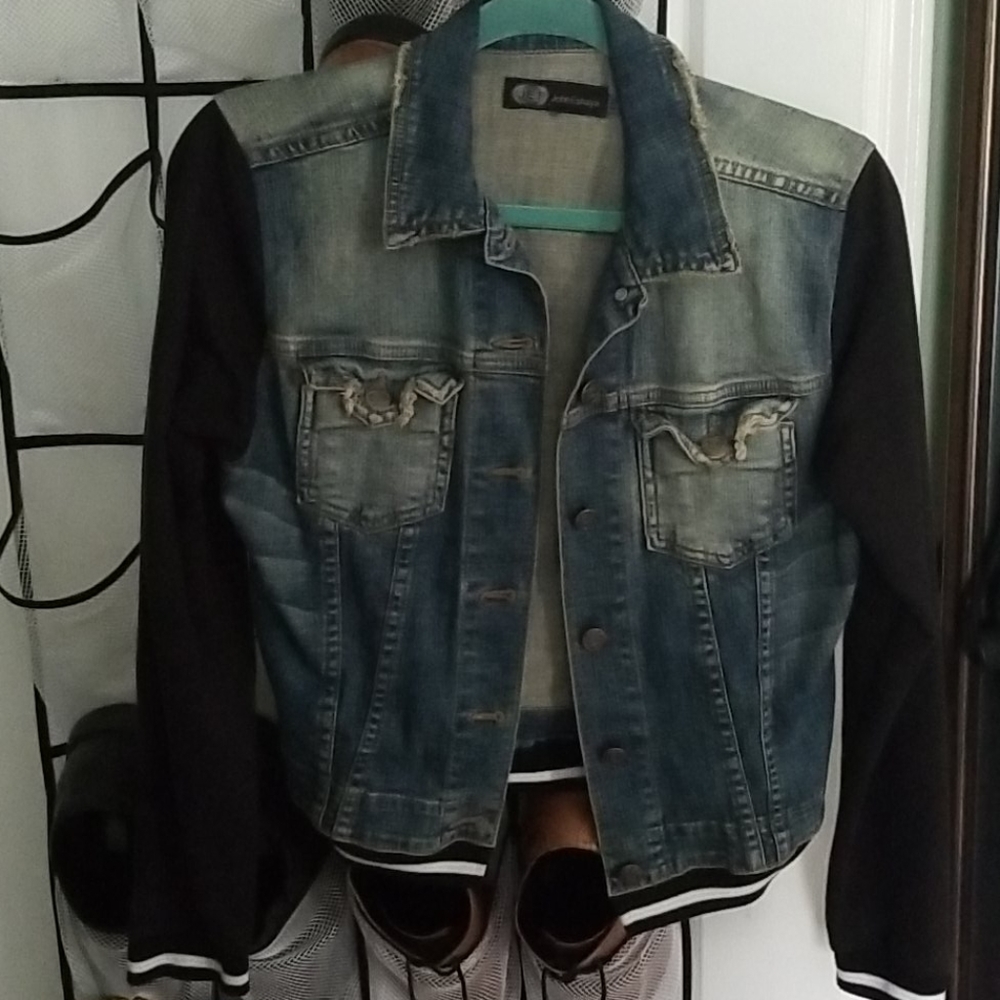 John Esbaya Jean Jacket